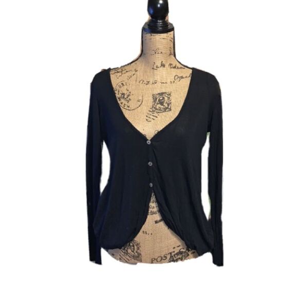 Zinga black open back top size S - Picture 1 of 5